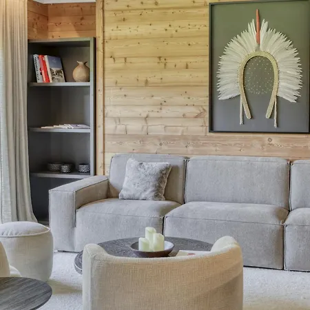 Au Coeur De Avec Jardin Privatif Megève