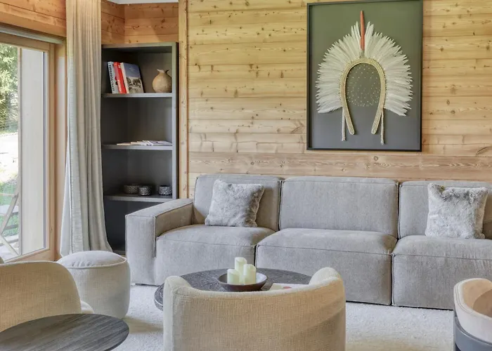 Au Coeur De Avec Jardin Privatif Megève