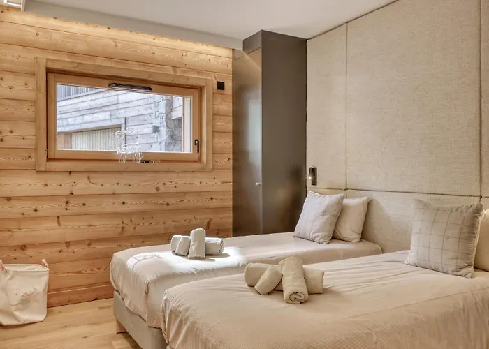 Au Coeur De Avec Jardin Privatif * Megève