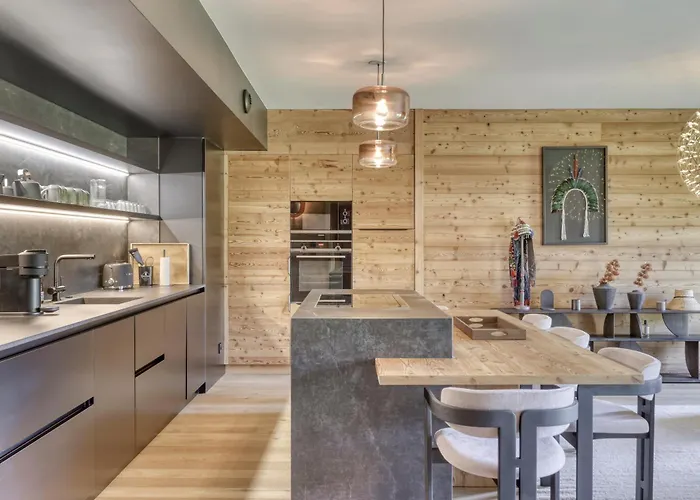 Au Coeur De Avec Jardin Privatif Lejlighed Megève